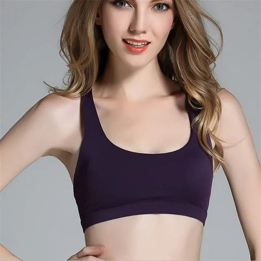 Women Cross Yoga Sports Bra Sport Top Brassiere Fitness Gym