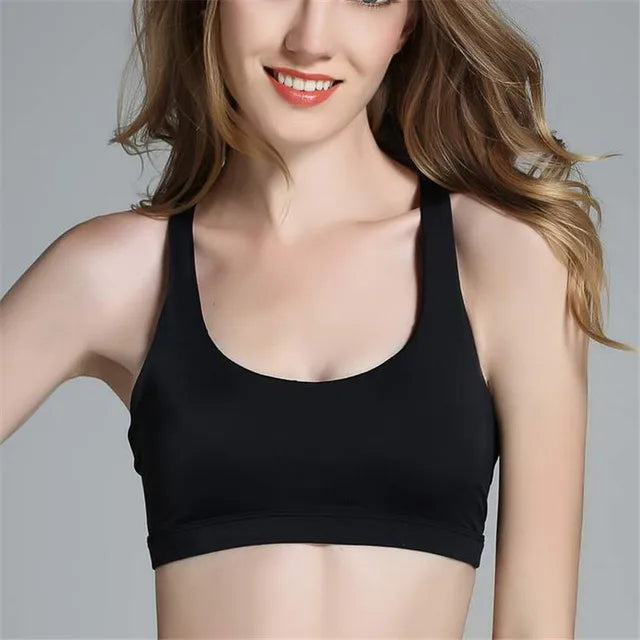 Women Cross Yoga Sports Bra Sport Top Brassiere Fitness Gym Bras