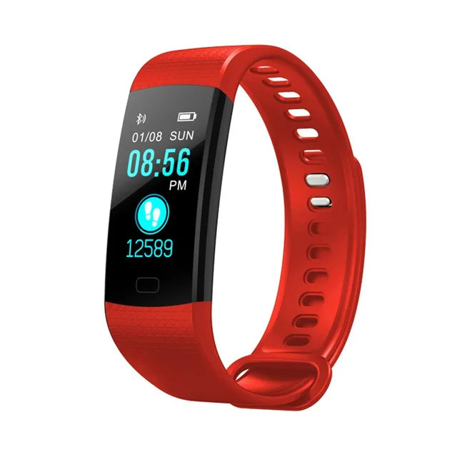 Y5 Smart Bracelet – Heart Rate & Fitness Tracker, Blood Pressure Monitor, Waterproof