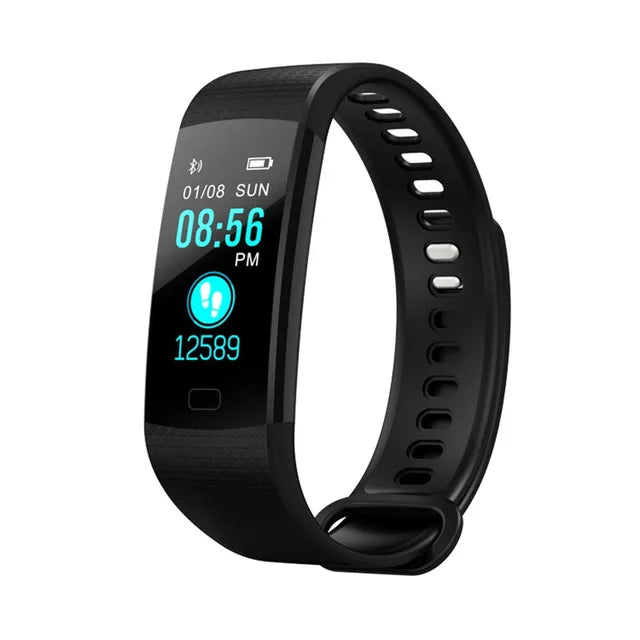 Y5 Smart Bracelet – Heart Rate & Fitness Tracker, Blood Pressure Monitor, Waterproof