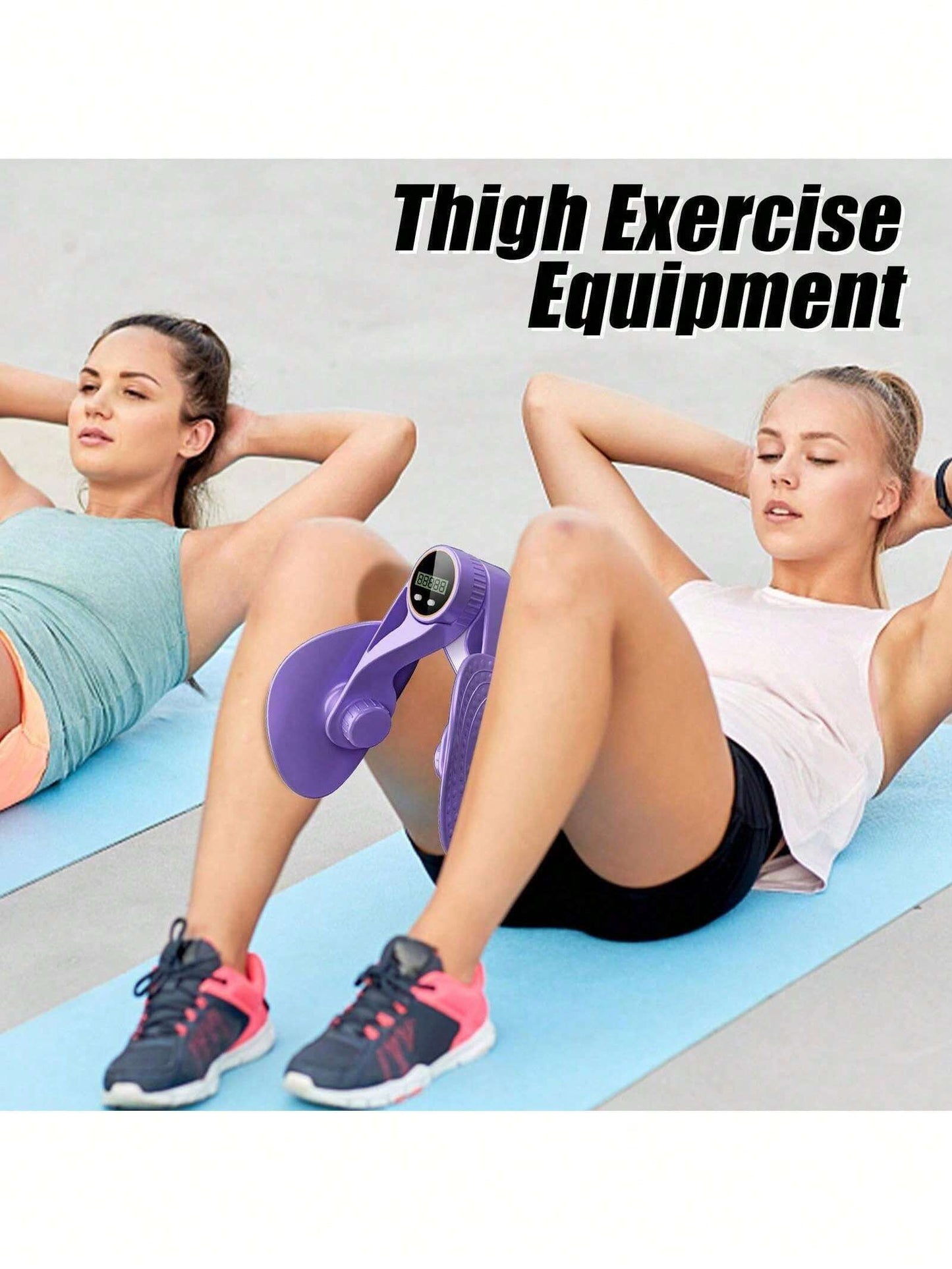 Inner Thigh & Pelvic Floor Trainer – 3 Intensity Levels with LED Counter