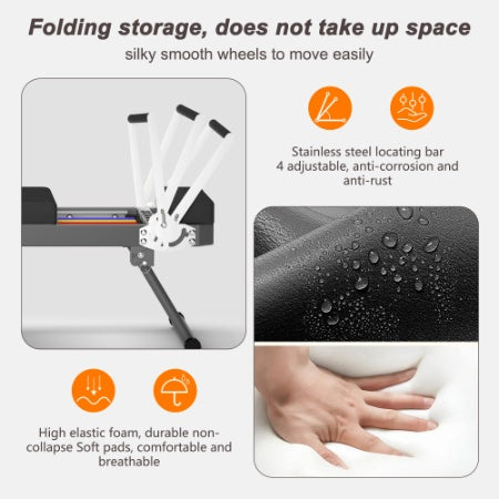 Extra Large Pilates Reformer – Multi‑Functional Home Fitness Equipment (395 lbs Capacity)