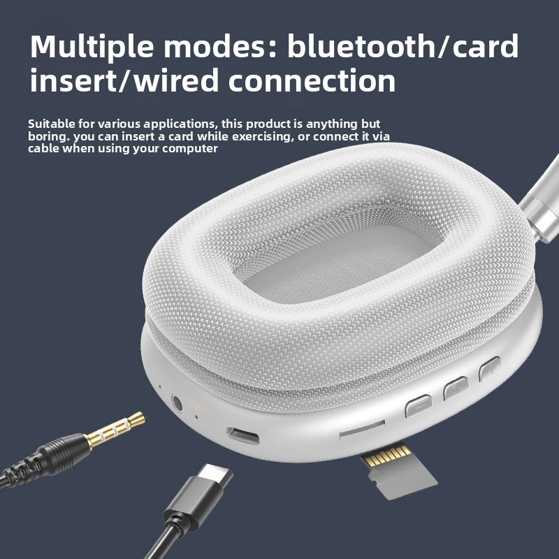 Wireless ANC Over-Ear Headphones | Bluetooth 5.3, Deep Bass, Long Battery