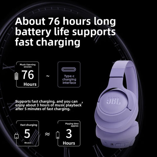 JBL Bluetooth Headphones | Wireless Bass Sound, IPX6 Waterproof