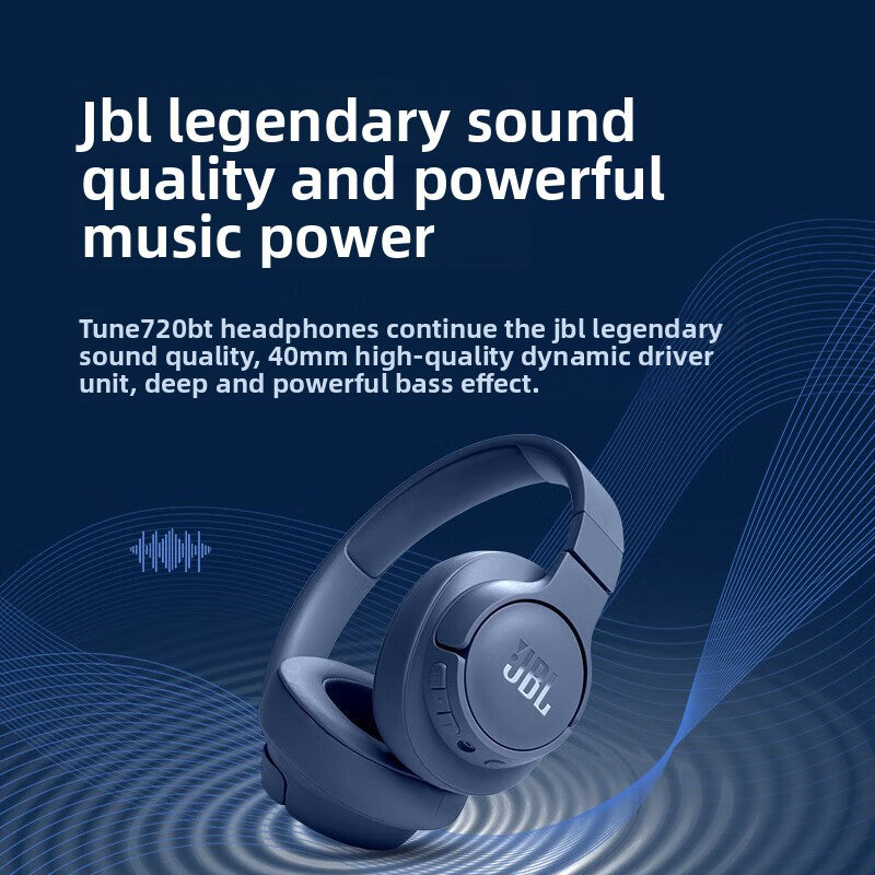 JBL Bluetooth Headphones | Wireless Bass Sound, IPX6 Waterproof