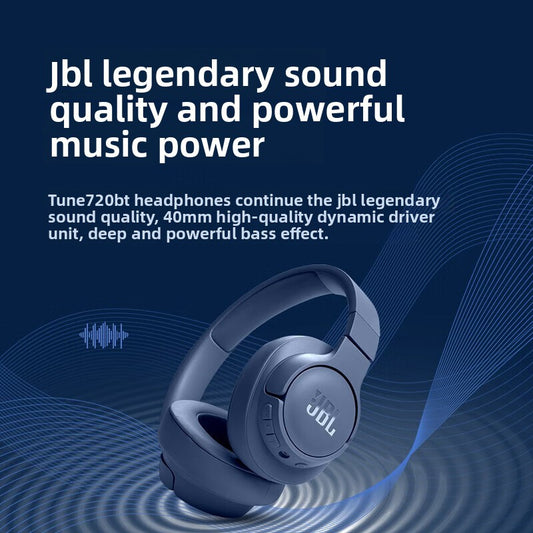 JBL Bluetooth Headphones | Wireless Bass Sound, IPX6 Waterproof