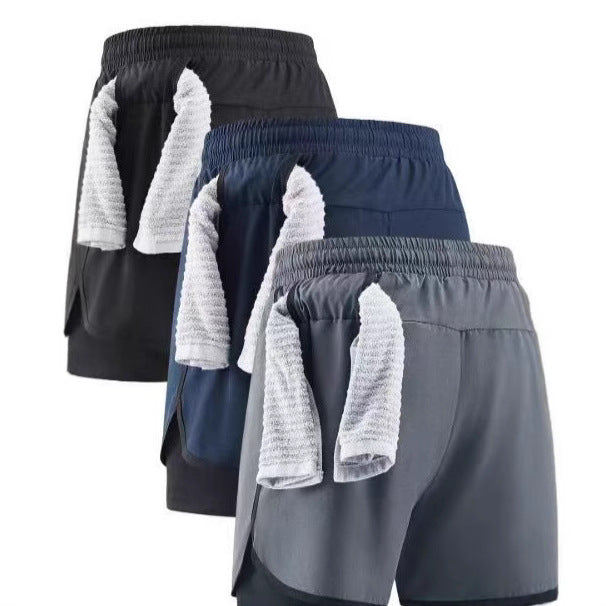 Men’s 2-in-1 Running Shorts | Quick-Dry, Breathable