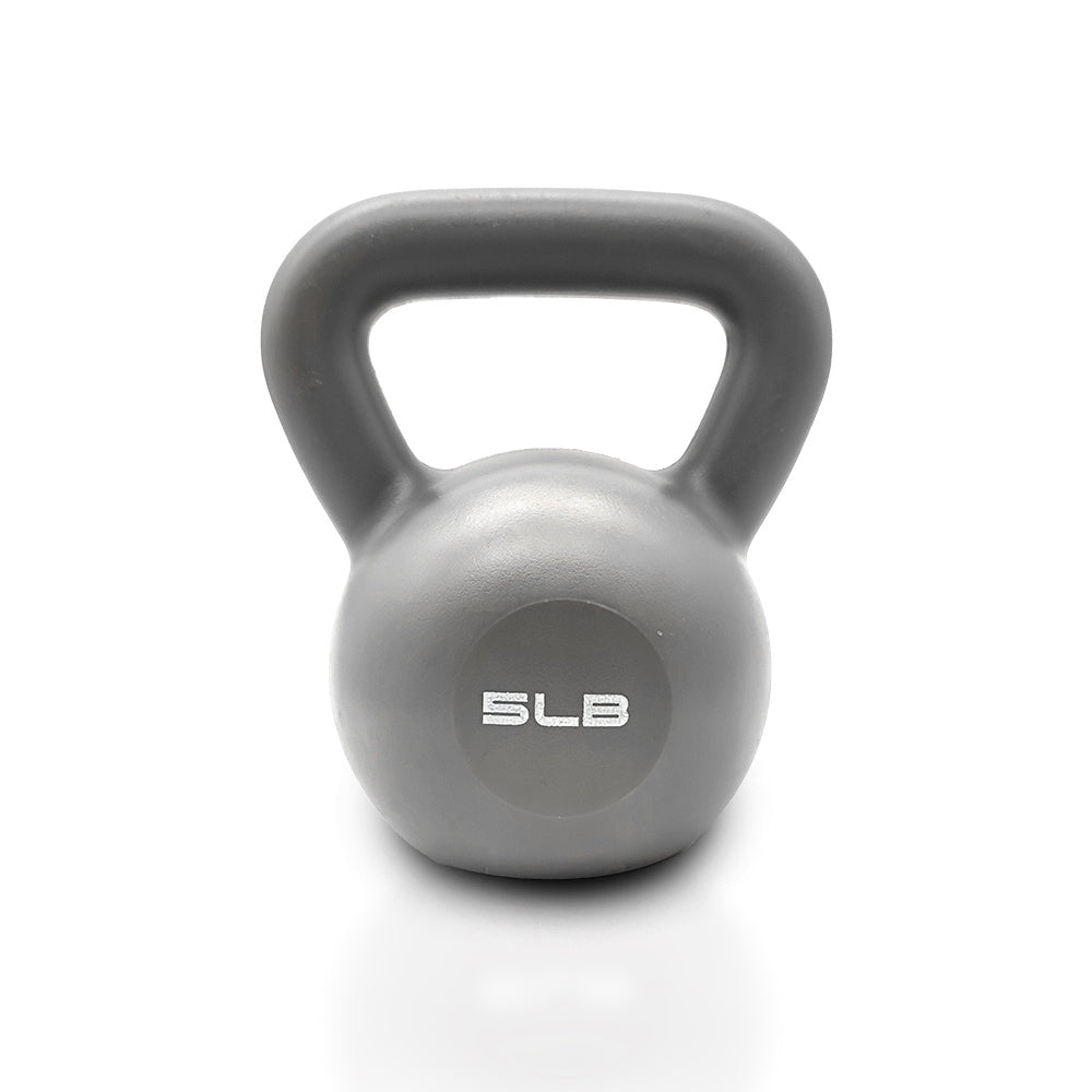 5lbs Vinyl Coated Kettlebell – Strength Training Weight Set