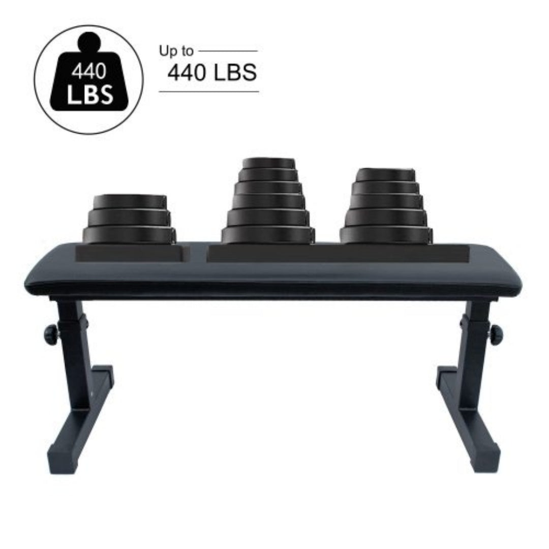 Flat Dumbbell Bench – Home Comfort Strength Training Stool