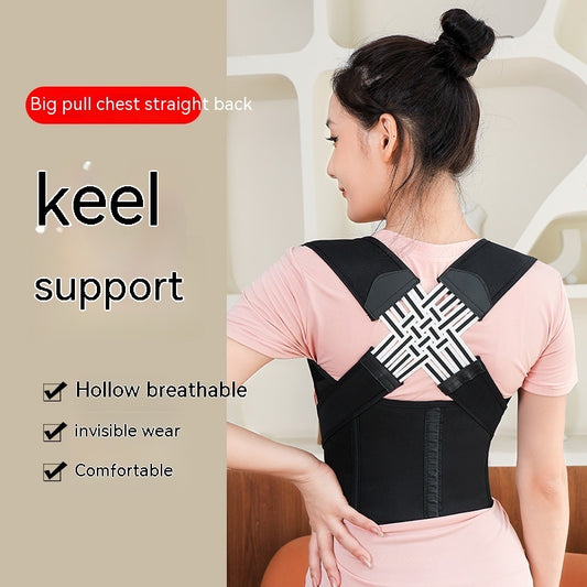 Unisex Anti-Humpback Chest Lift Brace Posture Corrector – Back & Shoulder Support