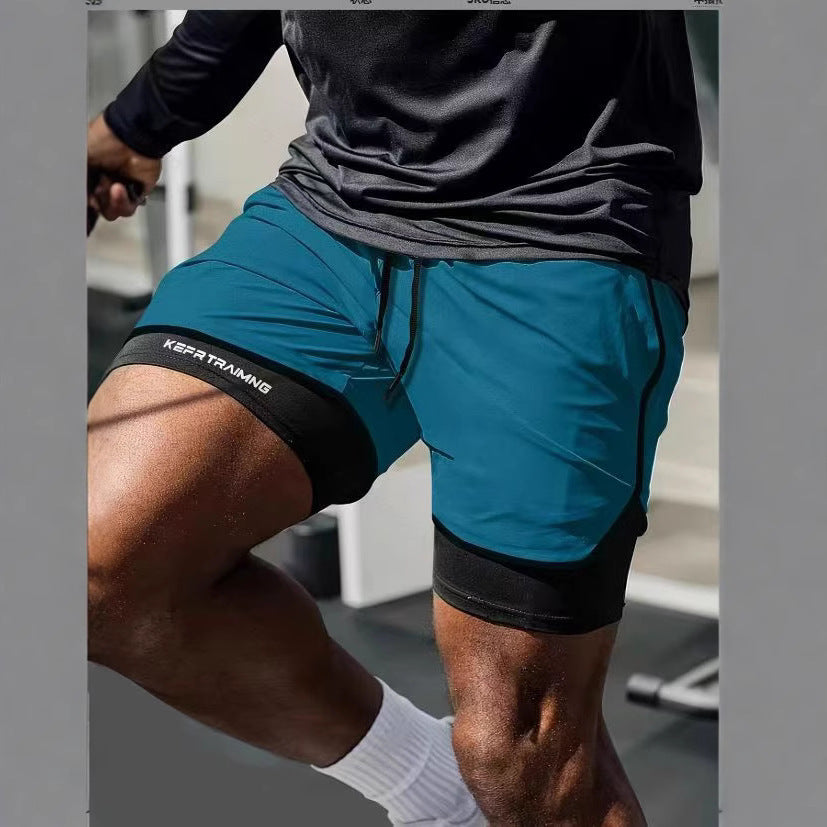 Men’s 2-in-1 Running Shorts | Quick-Dry, Breathable
