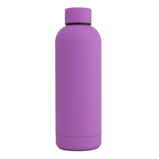 17oz Rubber Vacuum Insulated Stainless Steel Water Bottle.